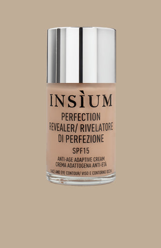 INSIUM RIVELATORE DI PERFEZIONE SUMMERTIME
SPF15
SUMMERTIME

CREMA ADATTOGENA ANTI-ETA’