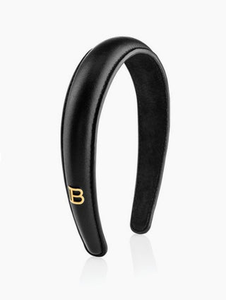 BALMAIN Puffed Leather Headband