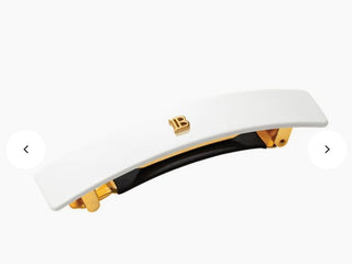 BALMAIN Barrette pour Cheveux Medium White