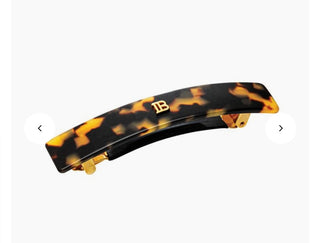 BALMAIN Barrette Pour Cheveux Medium Tortoise